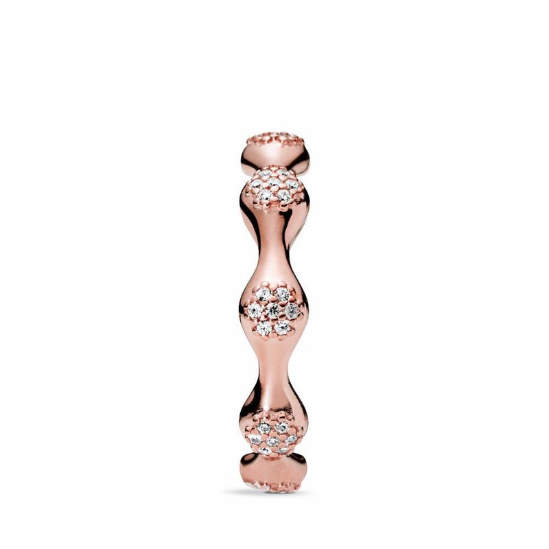 Pandora Australia Rose™ Modern LovePods™ Stackable Ring | IZKFLM164